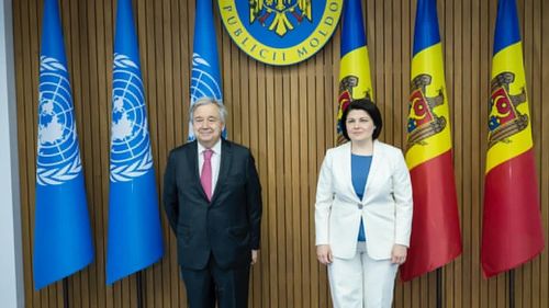 Secretarul general al ONU a ajuns în Republica Moldova, după ce şi-a încheiat a doua vizită în Ucraina de la începutul invaziei ruse