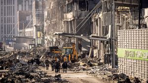 Doi morţi şi cinci răniţi la Harkov după ce o dronă rusească a lovit sediul unei firme private
