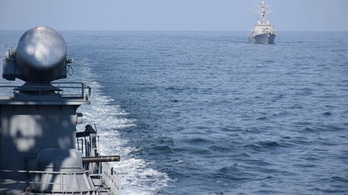 Militarii români şi americani fac exerciţii de apărare antiaeriană deasupra Mării Negre