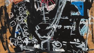 FBI a confiscat 25 de lucrări care ar fi atribuite lui Jean-Michel Basquiat / Proprietarii tablorilor susțin că artistul le-a pictat în 1982 şi că le-a vândut cu 5.000 de dolari unui scenarist de televiziune