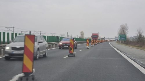 Trafic dirijat pe A2 Bucureşti - Constanţa din cauza unui accident; şase maşini implicate