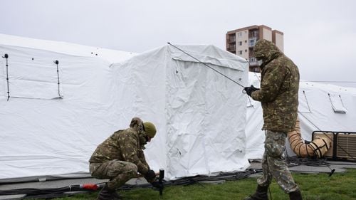 București: Spitalul militar de campanie de la Institutul Ana Aslan se redeschide în valul 4 al pandemiei de coronavirus