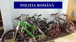 Trei biciclete furate din Austria au fost găsite la Cluj / Valoarea bicicletelor se ridica la 7000 de euro