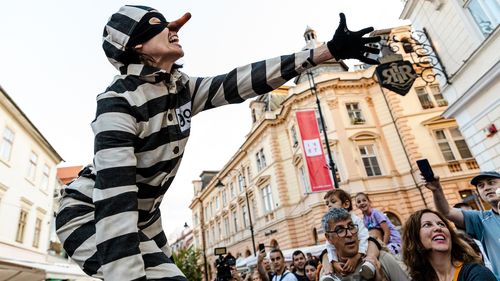 Galerie foto, la jumătate de FITS / Cum arată o zi de festival, la Sibiu