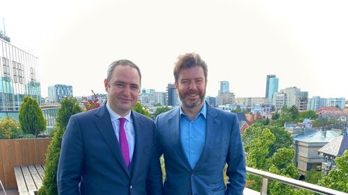 Ministrul Finanțelor și Daniel Dines, șeful UiPath, au discutat despre un centru de excelență în automatizare în minister