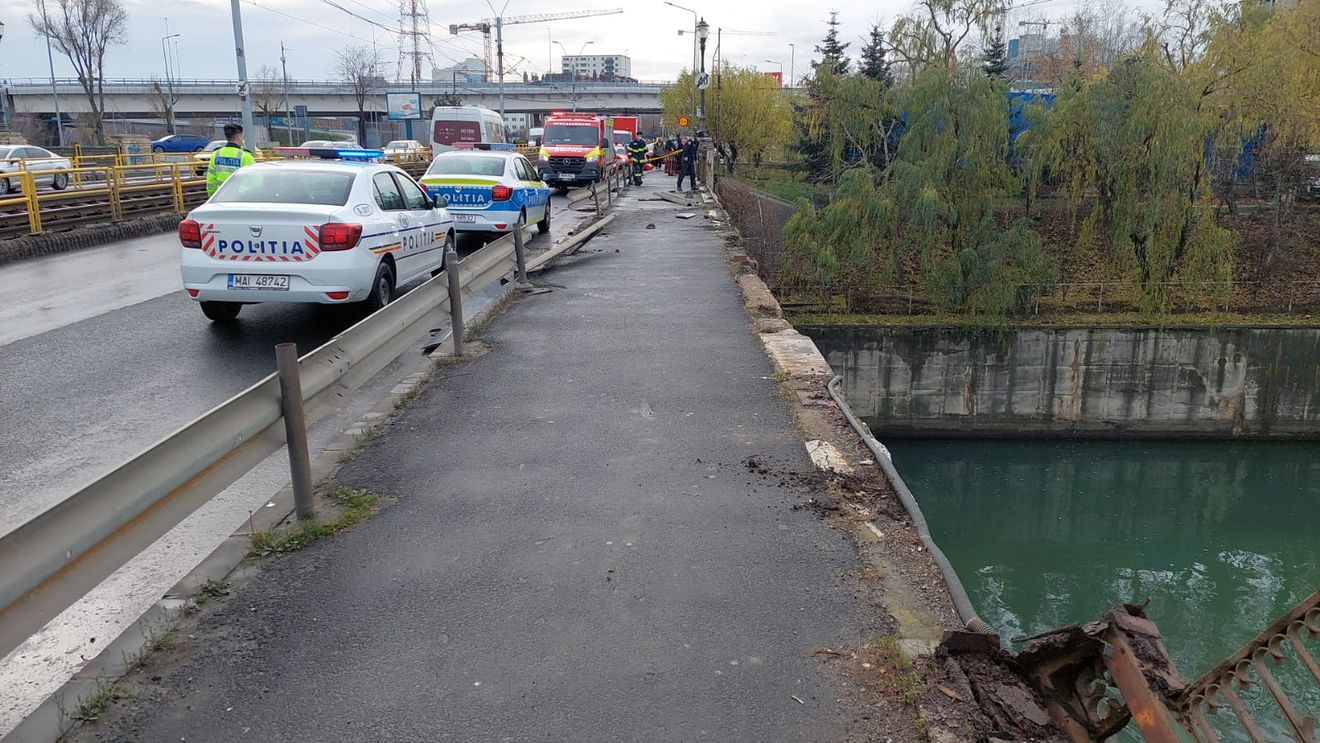 UPDATE Un bărbat s-a înecat în râul Dâmbovița, duminică dimineață