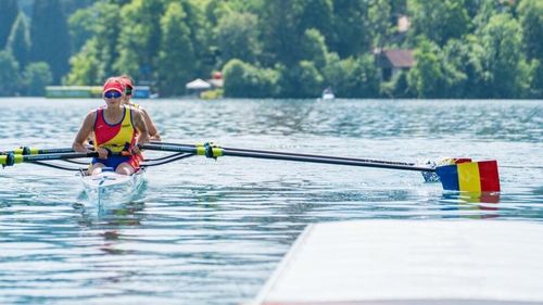O nouă medalie de aur pentru România, la Campionatele Europene de canotaj de la Bled: Ioana Vrînceanu şi Roxana Anghel, primele la dublu rame