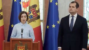 VIDEO Maia Sandu îl desemnează prim-ministru pe Vasile Tofan, propus de Partidul Acţiune şi Solidaritate