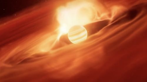 O exoplanetă solitară, în spaţiul interstelar, înghite până la 6 miliarde de tone de praf şi gaze cosmice pe secundă