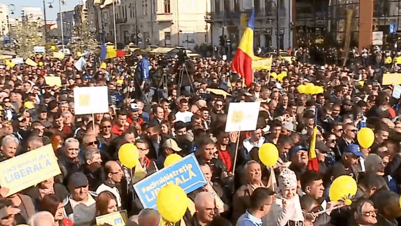 VIDEO Miting electoral PNL în fieful PSD - Rareș Bogdan: Dragnea, timpul tău a expirat, retrage-te până nu e prea târziu, vei mânca o mamă de bătaie! / Orban: Știu cum pesediștii sunt la ușile primarilor. Nu iert și nu uit, în bătălie trădătorii sunt pedepsiți pe loc, fără proces!