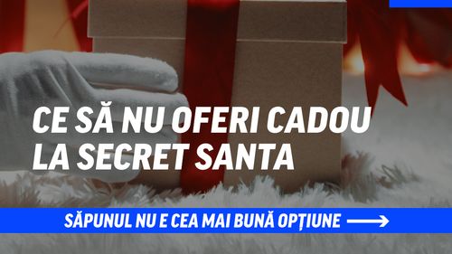 ENTR QUIZ: Ce să NU oferi cadou de Secret Santa?