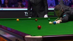 Misterul mesei „pătrate” de la Mastersul de snooker: „Mi se pare doar mie?”, spune Mark Williams