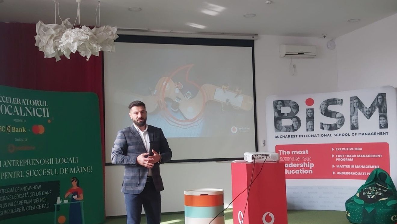 Ilian Nistor, Vodafone: Digitalizarea a început să fie în ADN-ul nostru, în comportamentul nostru zilnic. Un site, o persoană juridică și un expert în digitalizare sunt primele lucruri la care un antreprenor trebuie să se gândească la început de drum