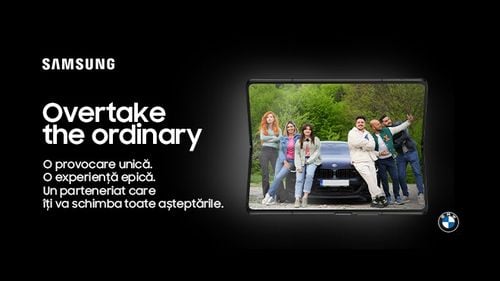3 echipe, cele mai iconice produse Samsung și BMW, o experiență dincolo de tehnologie. Descoperă Destination Unknown (P)