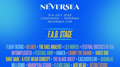 Neversea prezintă pentru prima dată la un festival din lume tehnologia REVOCALIZE, o tehnologie care permite să amprentezi o voce și apoi să o tranformi în orice voce (Parteneriat)