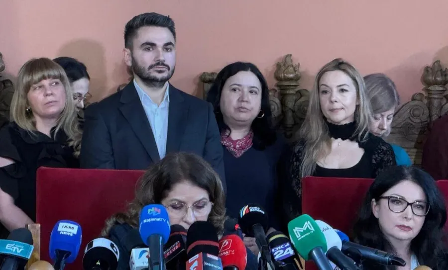 Cosmin Virgil Cornoiu la conferința de presă CAB