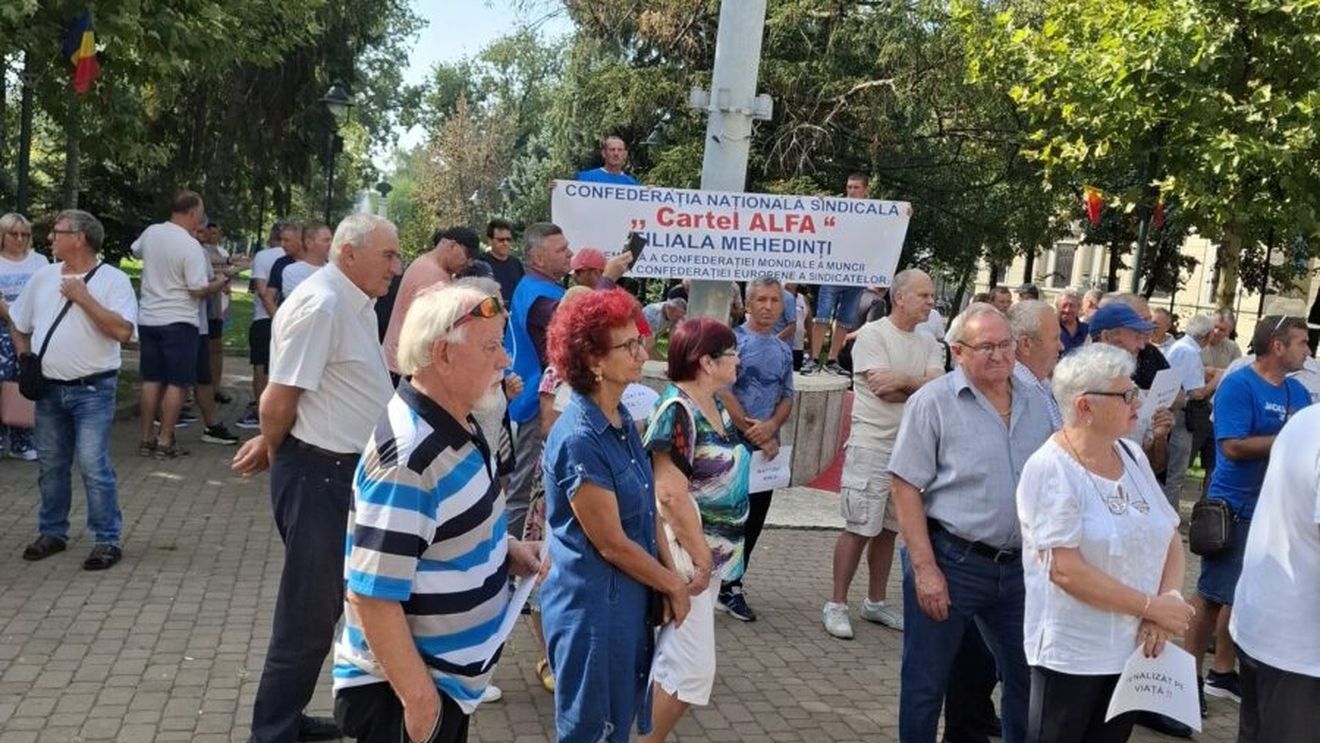 Minerii din Mehedinți și Maramureș protestează pe 3 și 4 septembrie, nemulțumiți de noua lege a pensiilor, anunță CNS Cartel ALFA