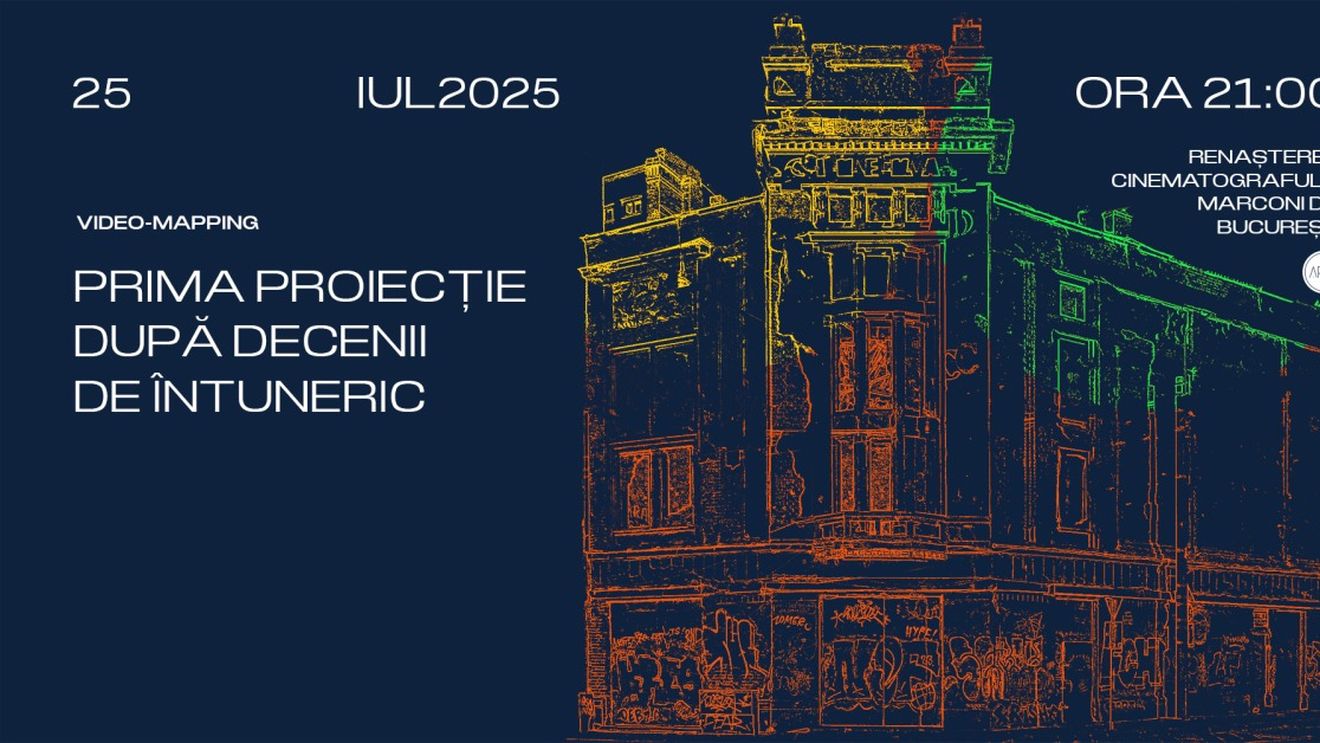 ARCEN redǎ o nouă viațǎ cinematografului Marconi din București.