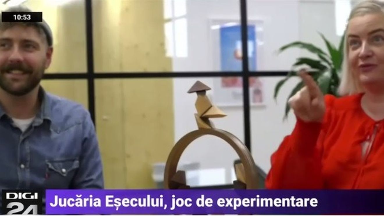 Cum funcționează „Jucăria Eșecului”, jocul care-i învață pe copii că e bine să greșească