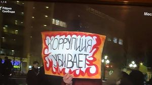 „Corupția ucide”, slogan în premieră la Moscova la protestul provocat de moartea a 41 de copii în incendiul dintr-un mall din Siberia