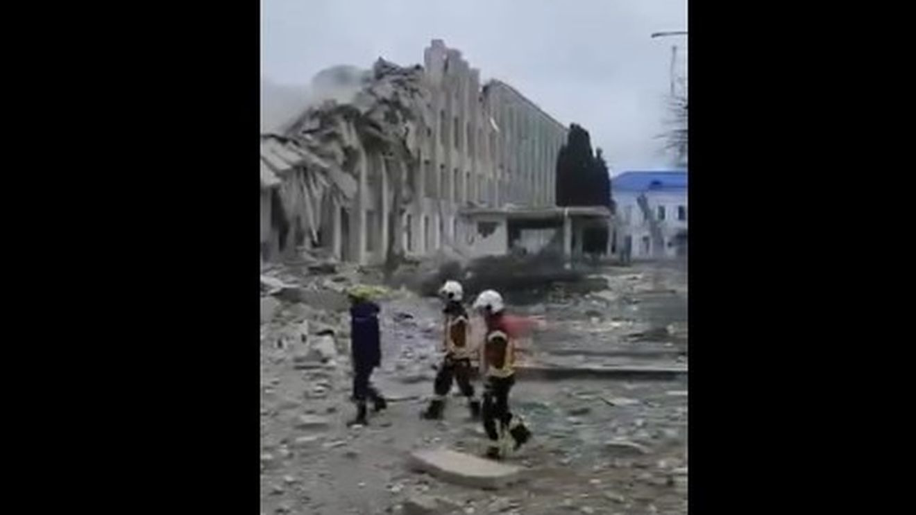 VIDEO O școală a fost distrusă de o rachetă rusească în Jytomyr / Primar: Atacatorii ruși nu se dau înapoi de la nimic