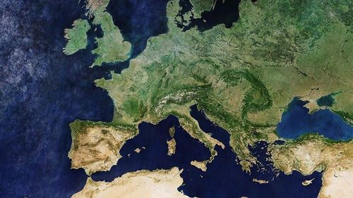Imaginea zilei: Europa "văzută" din spațiu