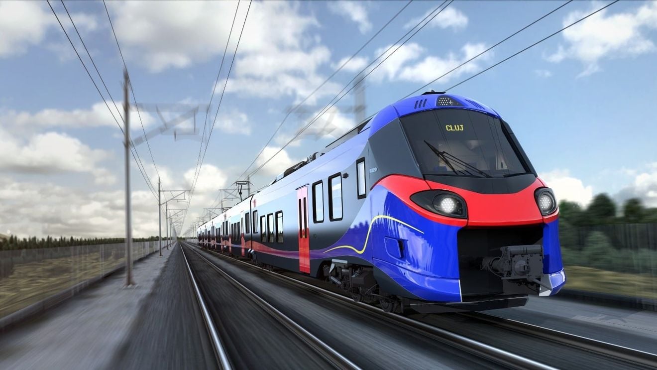 FOTO Alstom va livra 20 de trenuri electrice noi scoase la licitație de Autoritatea pentru Reformă Feroviară. Este prima achiziție de trenuri noi din ultimii 15 ani