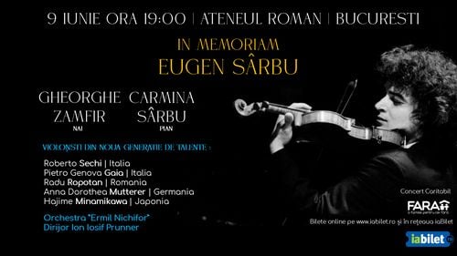 Concert caritabil  în memoria EUGEN SÂRBU