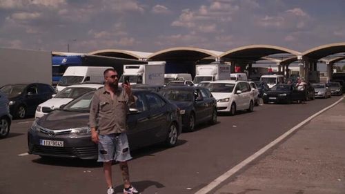 „Ce Schengen e ăsta?”. Cozi de 7 km la granița cu Bulgaria. Șoferii de TIR așteaptă și 20 de ore să treacă podul din Giurgiu