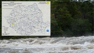 Cod galben de viituri în vestul țării/ Autoritățile recomandă ”vigilență sporită” în cazul desfășurării de activități expuse la inundații