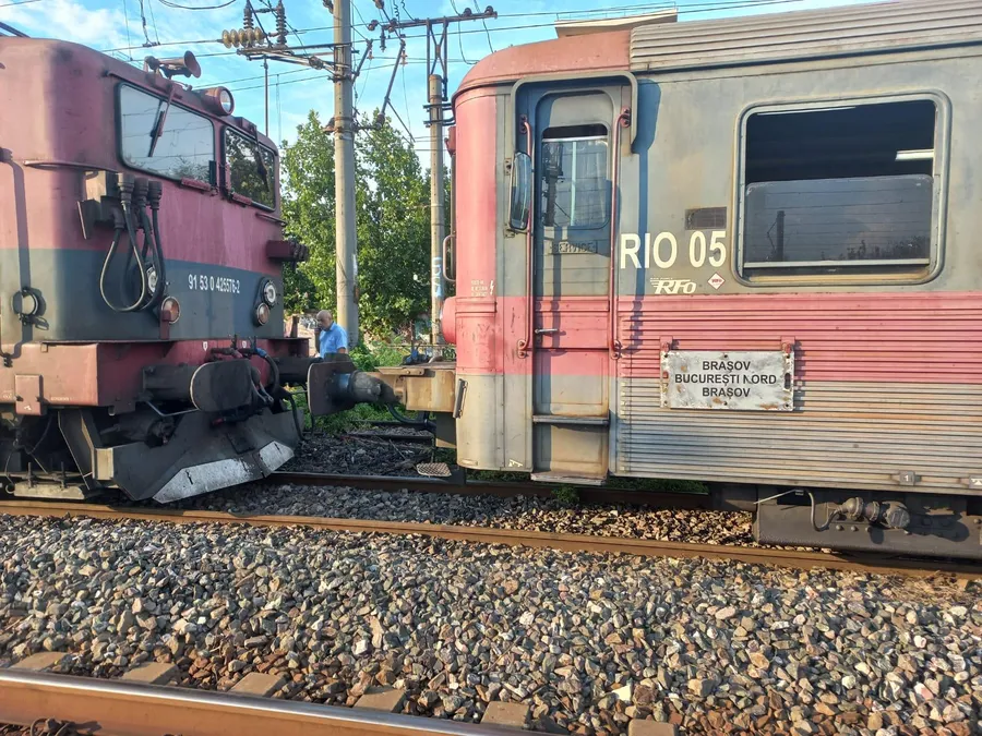 accident tren coliziune trenuri gara basarab