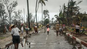 Un oraș din Madagascar, distrus aproape complet de un ciclon