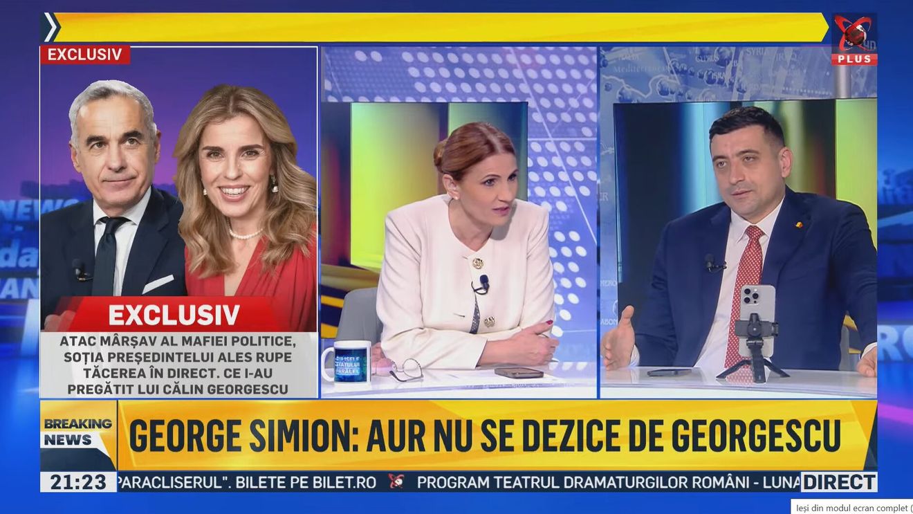 George Simion: Victor Ponta mi-a zis că George Maior și Florian Coldea îi spuneau cu cine să se întâlnească și cu cine nu / Ponta e în SUA cu Sebastian Ghiță și Maior și încearcă să ajungă la Administrația Trump