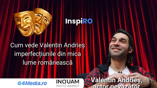 Valentin Andrieș, actor nevăzător: „În România te simți ca într-un joc video de dificultate maximă”