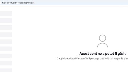 UPDATE Contul oficial de TikTok al lui George Simion, dar și contul de Facebook nu mai pot fi accesate pe platformele sociale / Simion și-a închis singur cele două conturi și postează în continuare pe X