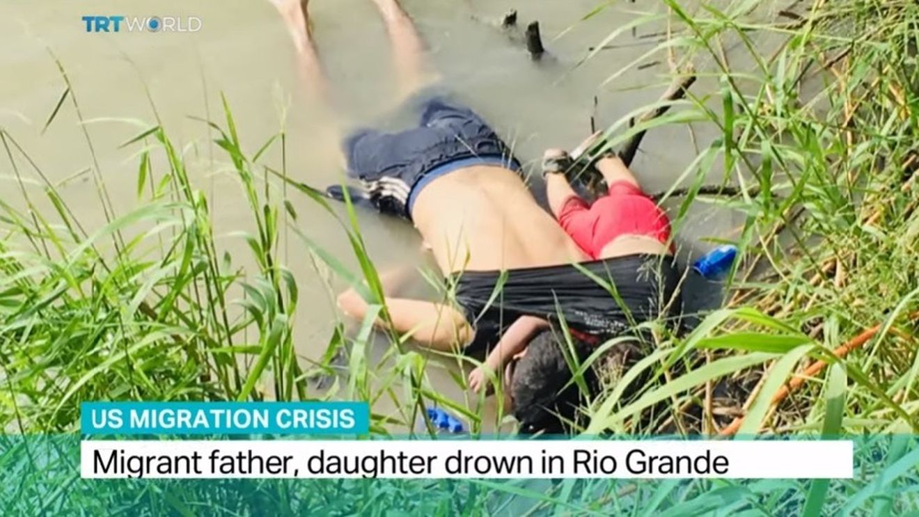 Fotografia unui migrant și a copilului care s-au înecat în timp ce fugeau din Mexic a stârnit indignarea ONU în contextul măsurilor luate de SUA împotriva refugiaților