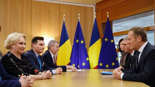 Donald Tusk, după întâlnirea cu Viorica Dăncilă: Poate sunt eu de modă veche, dar încă cred că judecătorii, nu politicienii, trebuie să decidă cine este vinovat și cine nu