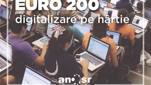 Studenţii solicită vouchere de 445 de euro pentru programul “calculatoare pentru elevi şi studenţi”, în loc de 200 cât valorează acum. ANOSR: Criteriile de eligibilitate şi birocraţia excesivă îi descurajează pe aplicanţi