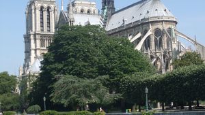 Turla Catedralei Notre-Dame, distrusă în incendiul din 2019, va fi finalizată înainte de Crăciun: "Șantierul avansează bine"