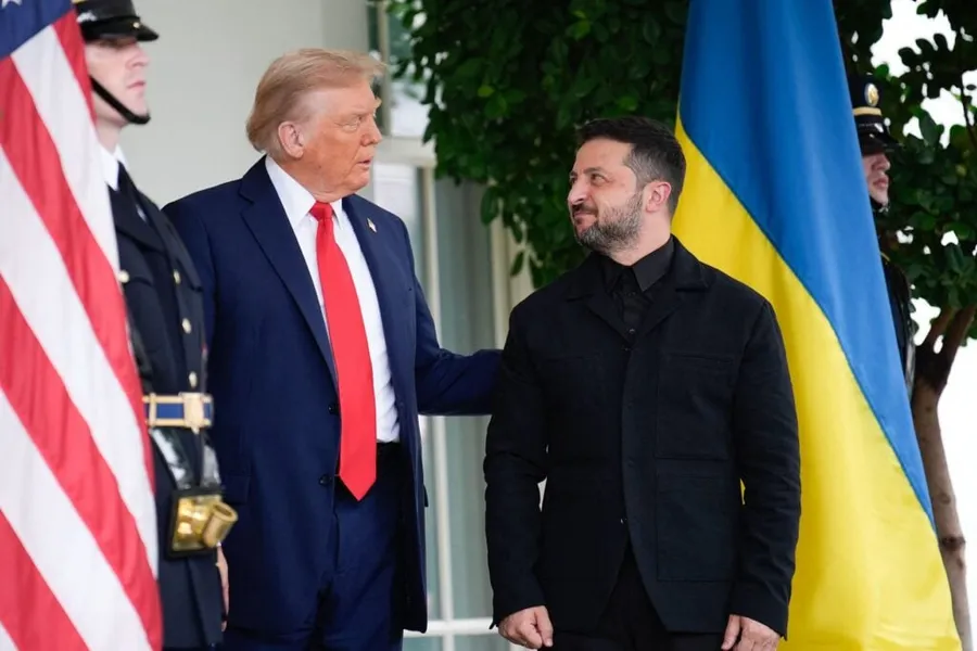 Donadl Trump Volodimir Zelenski la Casa Albă