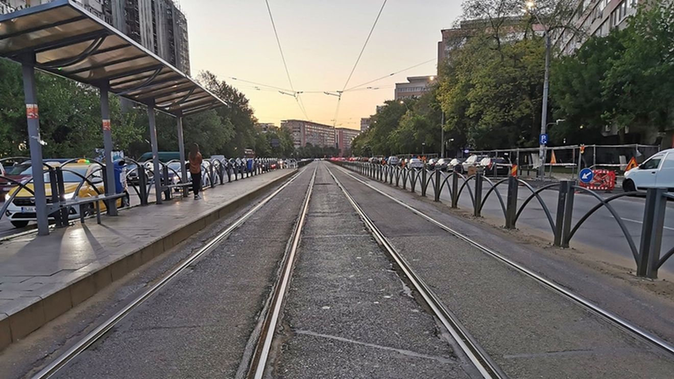 Lucrări la liniile de tramvai în nordul Capitalei, începând de luni, 27 aprilie. Intervenții pe Bucureștii Noi, Gloriei și Piatra Morii, cu modificări în transportul public