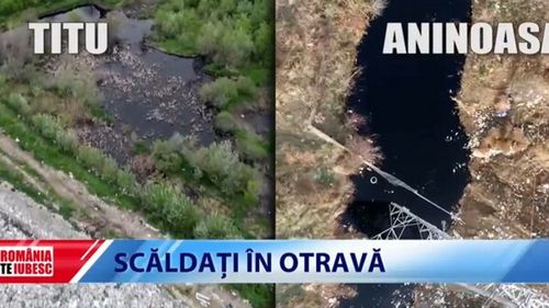 Scăldați în otravă. Levigatul, o fermentație a deșeurilor, băltește în natură în Dâmbovița, sub ochii autorităților
