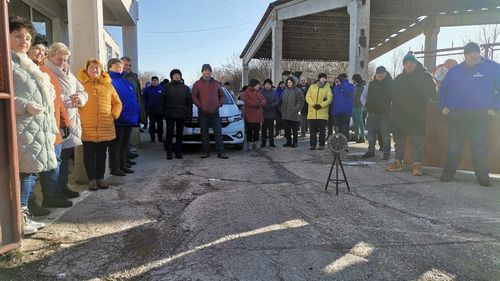 Protest la Fabrica de Pulberi din Făgăraș / Angajații susțin că nu sunt suficienți bani pentru plata salariilor