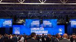 GALERIE FOTO | Primele imagini de la congresul extraordinar al PNL. Cum arată sala în care sosesc delegații