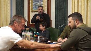 Sean Penn, la Kiev după Oscar / Zelenski: „Un adevărat prieten al Ucrainei"