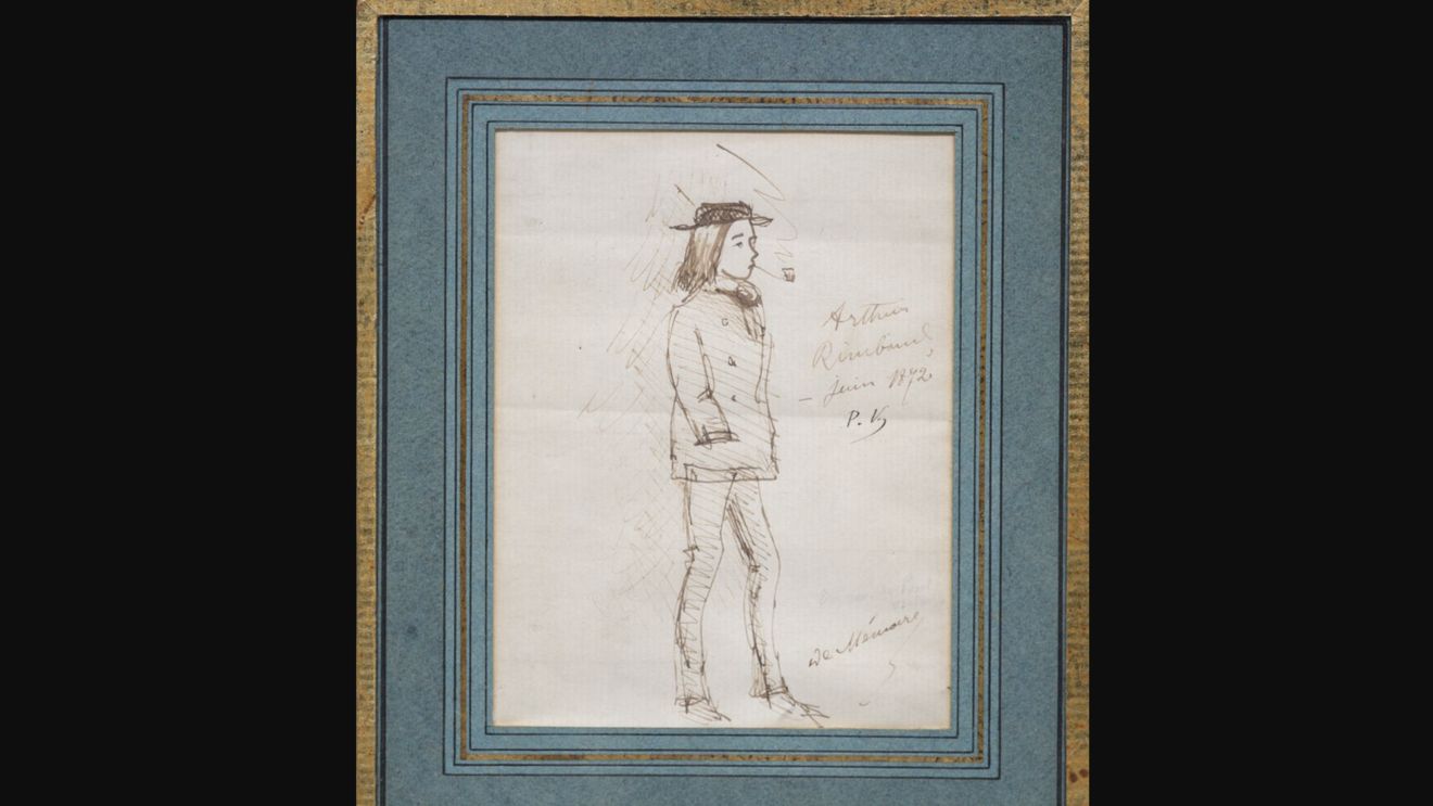 Un portret al lui Rimbaud realizat de Verlaine a fost vândut cu 585.000 de euro