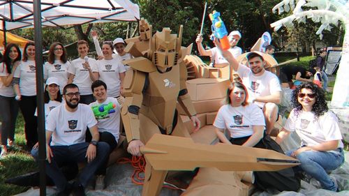 Aquaman, pirați, dinozauri și diavoli: Sâmbătă se desfășoară cursa bărcuțelor făcute din materiale reciclabile pe canalul Bega, la Timișoara / Programul Make it! Race it! Recycle it!