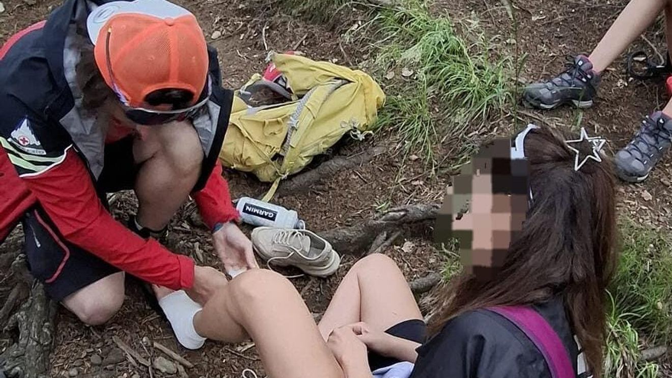 Salvamontiștii sibieni au intervenit pe traseul dintre Sebeșu de Sus și Suru pentru acordarea primului ajutor unei femei care s-a accidentat