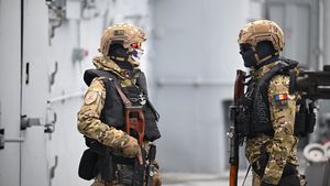 GALERIE FOTO Instruire și trageri pe mare în cadrul exercițiului Sea Shield 2026 / Participă 2.500 de militari din România și din alte 12 state, 48 de nave și ambarcațiuni