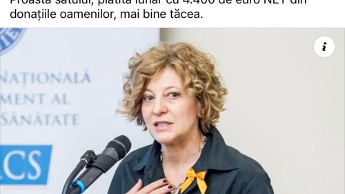 Șeful Comunității Evreiești din Constanța, despre vicepremierul Oana Gheorghiu: ”Proasta satului, mai bine tăcea”